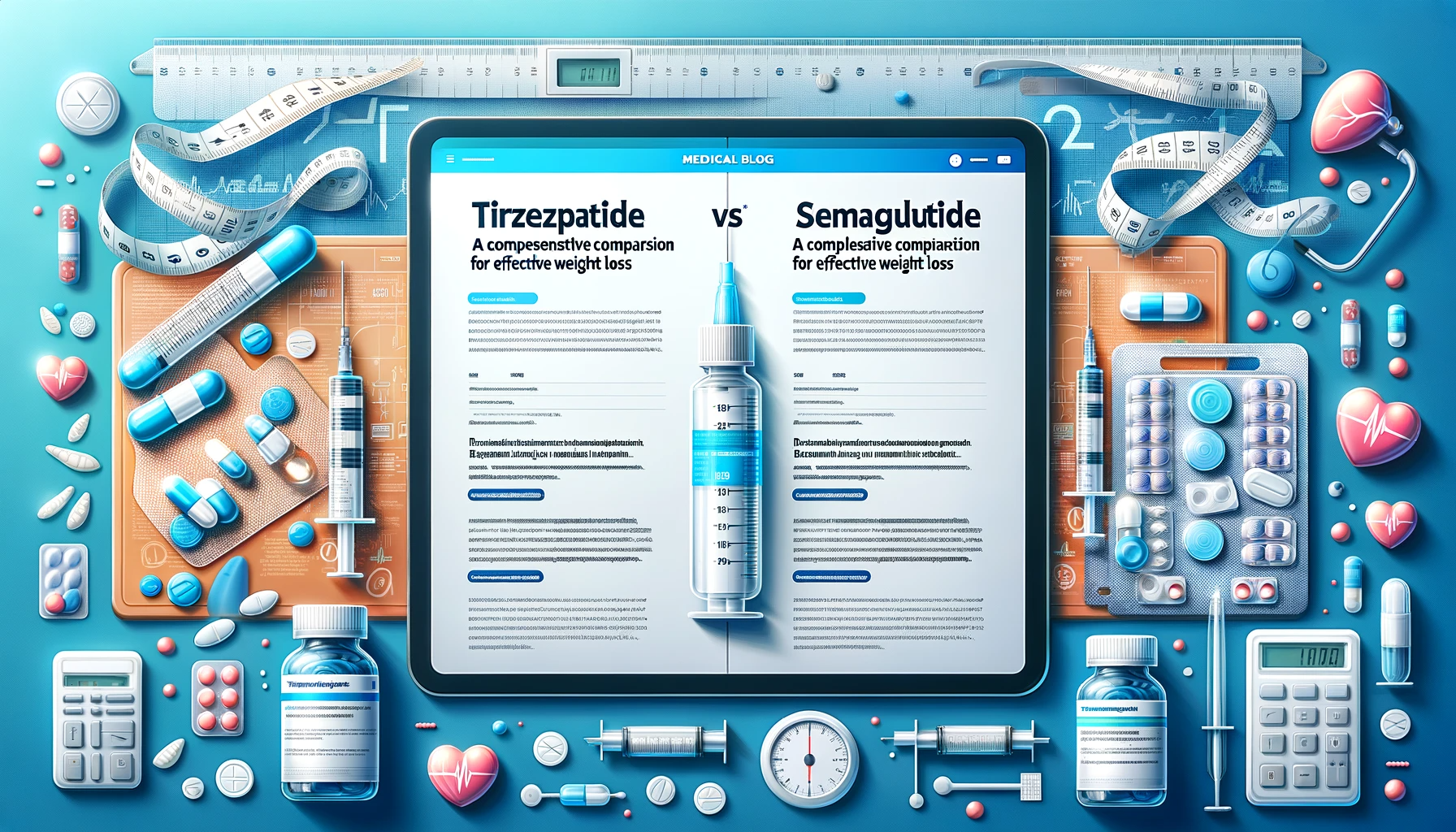 Tirzepatide vs Semaglutide: A Comprehensive Comparison for Effective Weight Loss