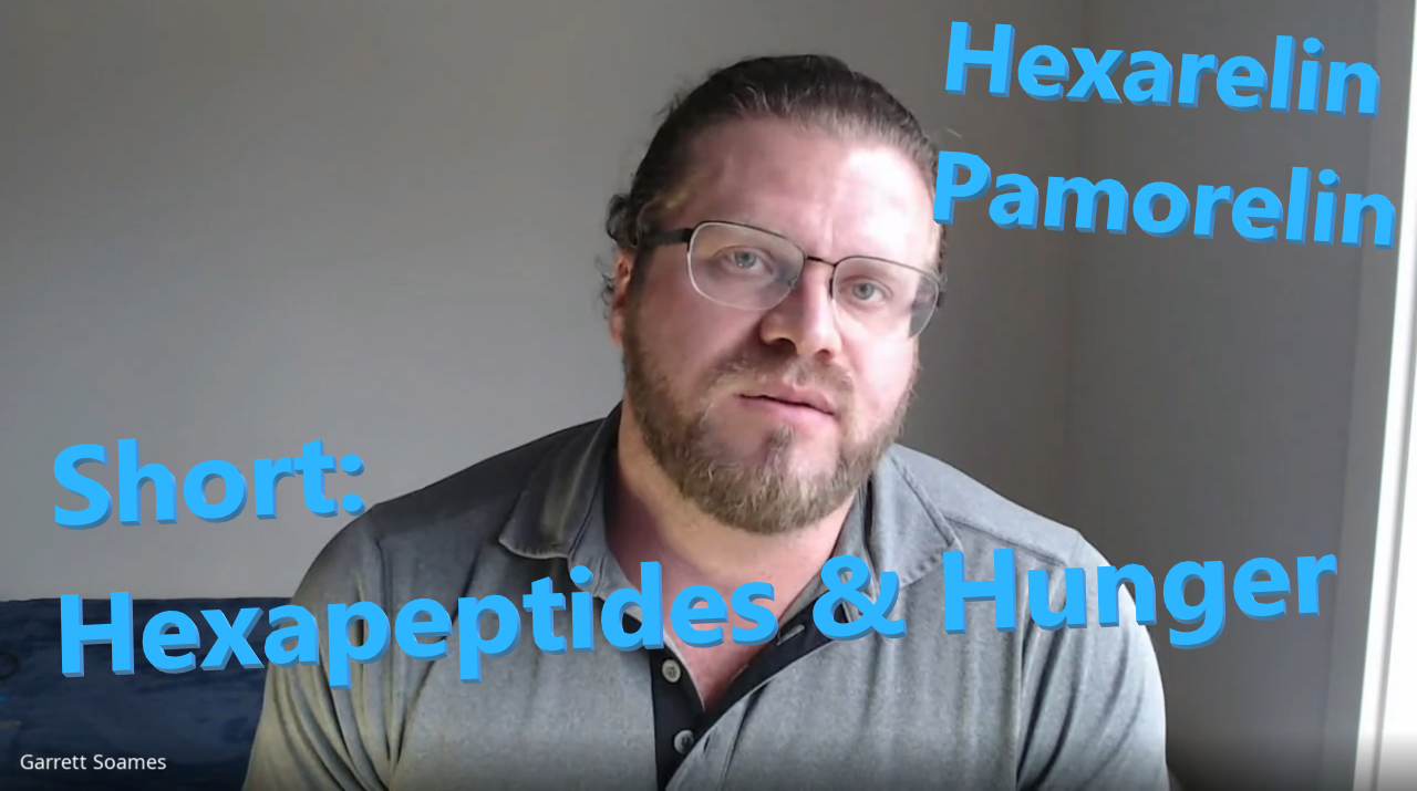 Pamorelin (Triptorelin) & Hexarelin. Hunger & Hexapeptides. TRT Discussion.