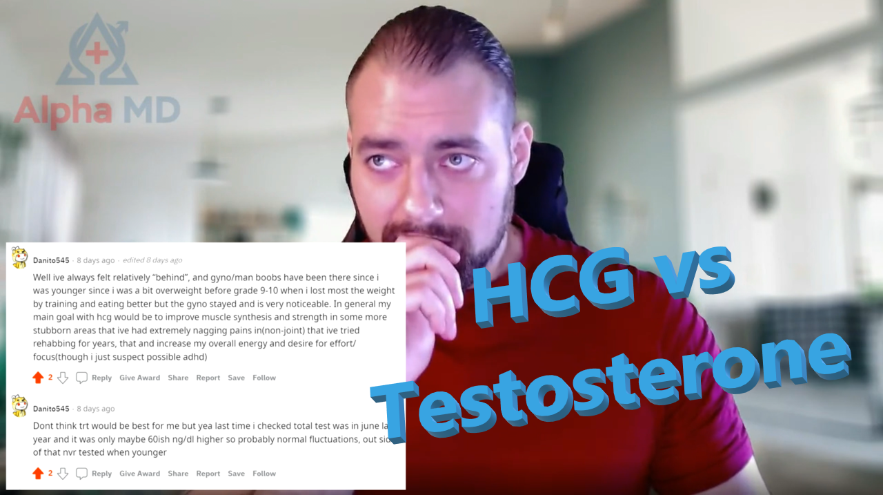 HCG vs Testosterone - Reddit AMA #2, Part 2