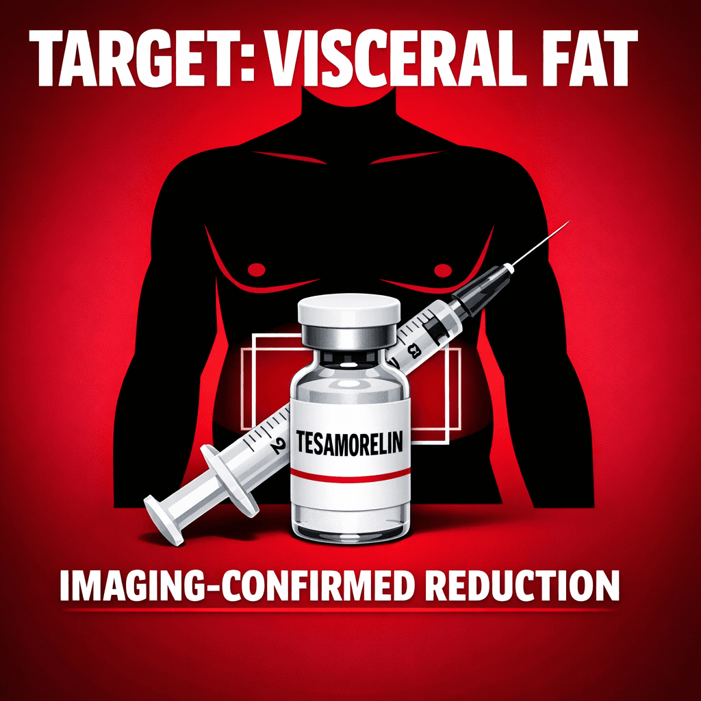 Tesamorelin: The Only FDA-Approved Peptide With Hard Data on Visceral Fat Reduction in Men