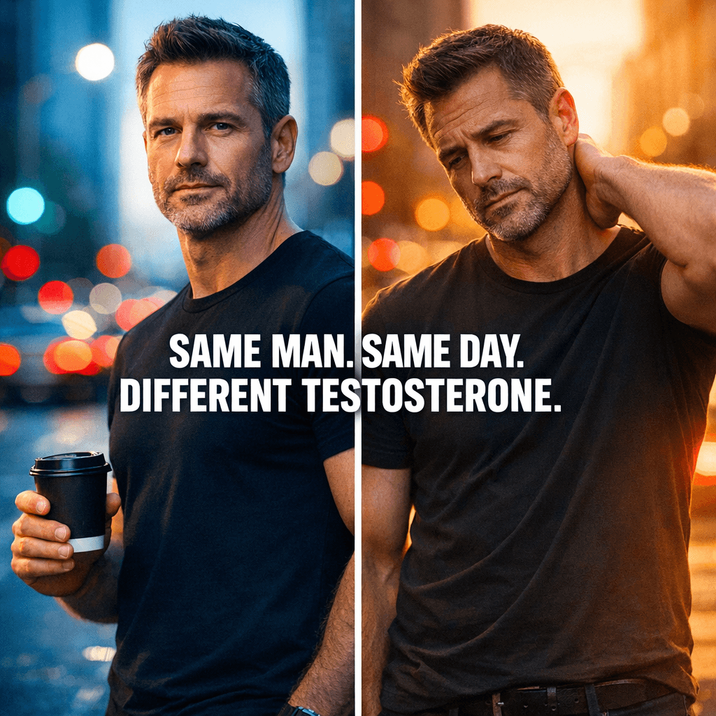 Your Testosterone Is 'Normal' at 8 AM - But What Happens to It by 4 PM Might Surprise You