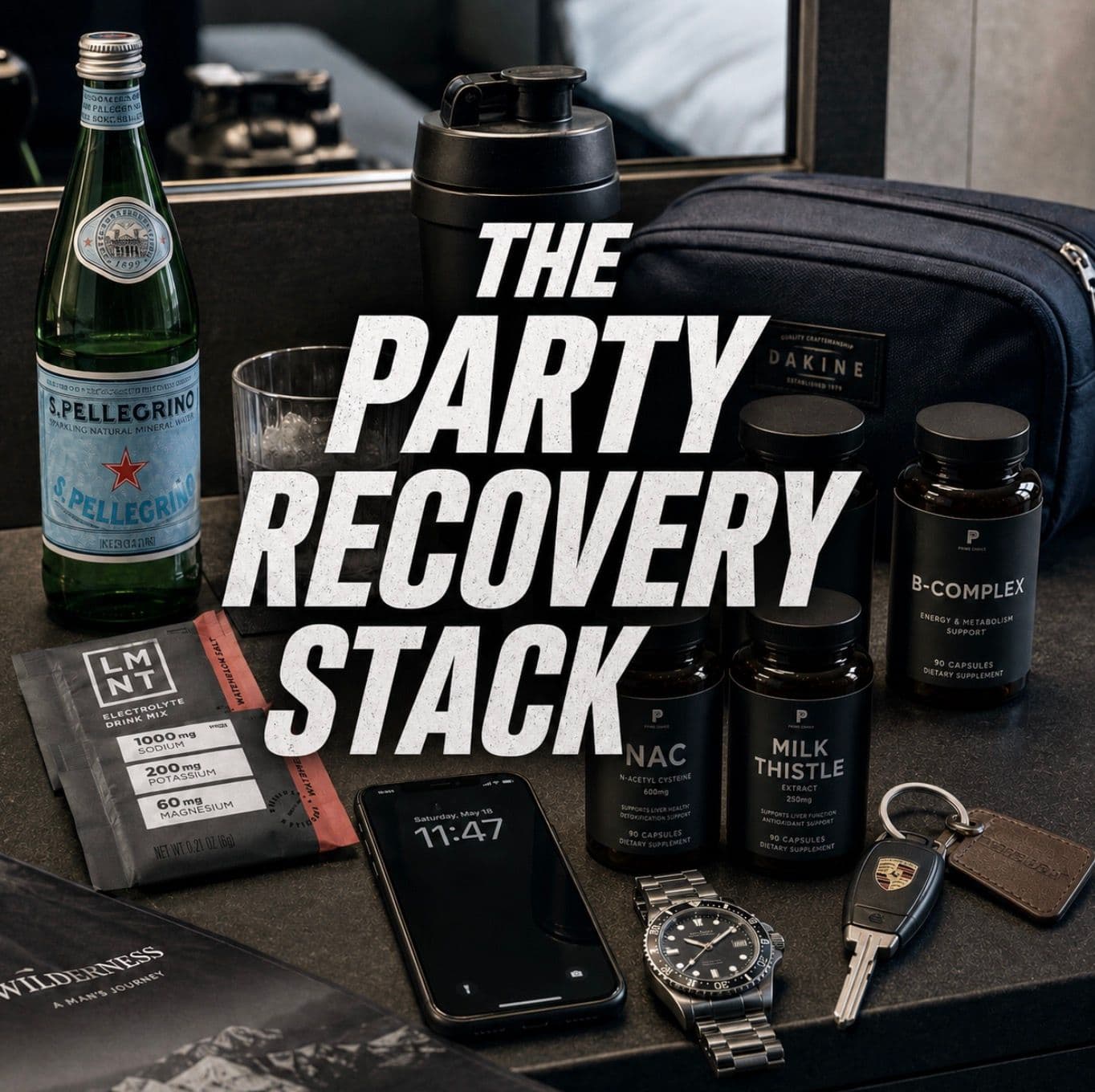 The Party Recovery Stack: How to Recover After Drinking Without Wrecking Your Health Goals