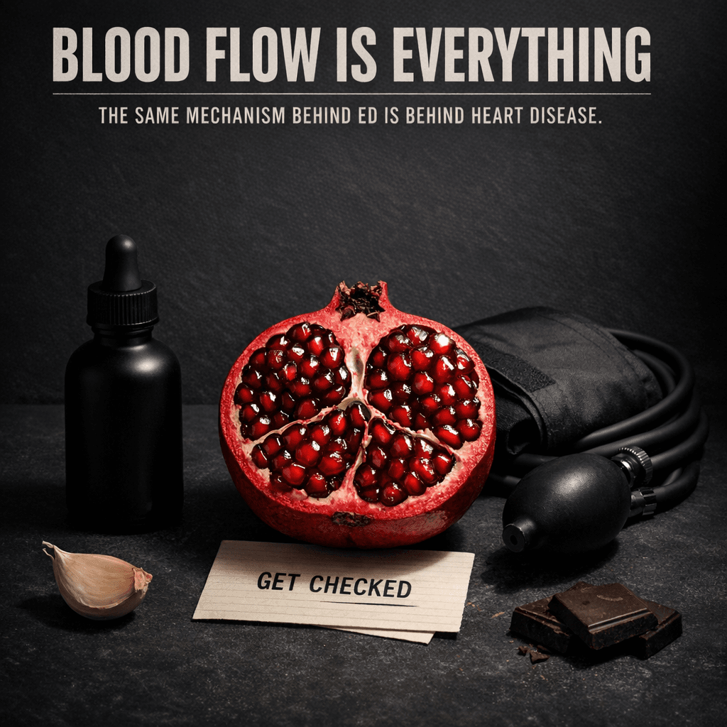 ED Is Not a Bedroom Problem - It's a Blood Vessel Problem, and Your Arteries Are 3–5 Years Ahead of Your Heart