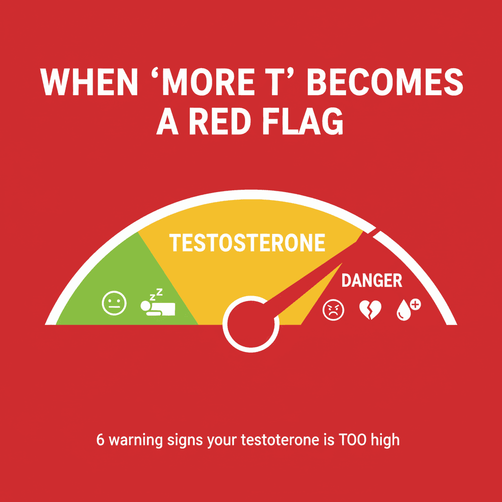 6 Warning Signs Your Testosterone Is TOO High (And What to Do)
