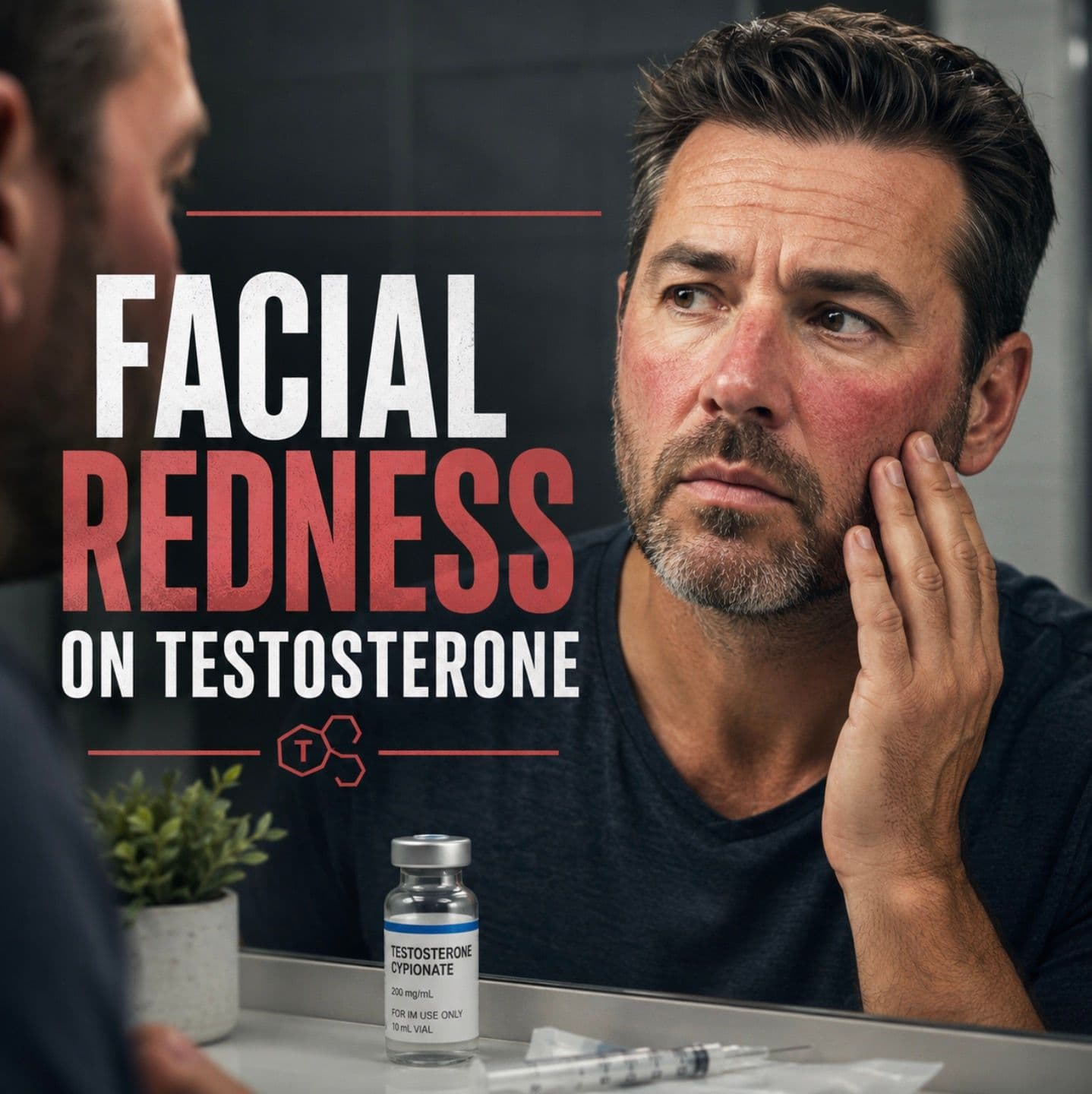 Facial Redness on Testosterone: Causes, Warning Signs, and What to Do
