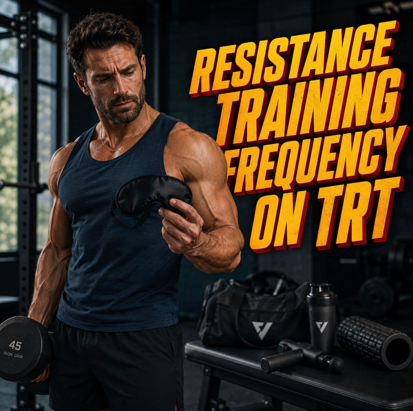 Resistance Training Frequency on TRT: The Point Where More Sessions Stop Helping and Start Competing