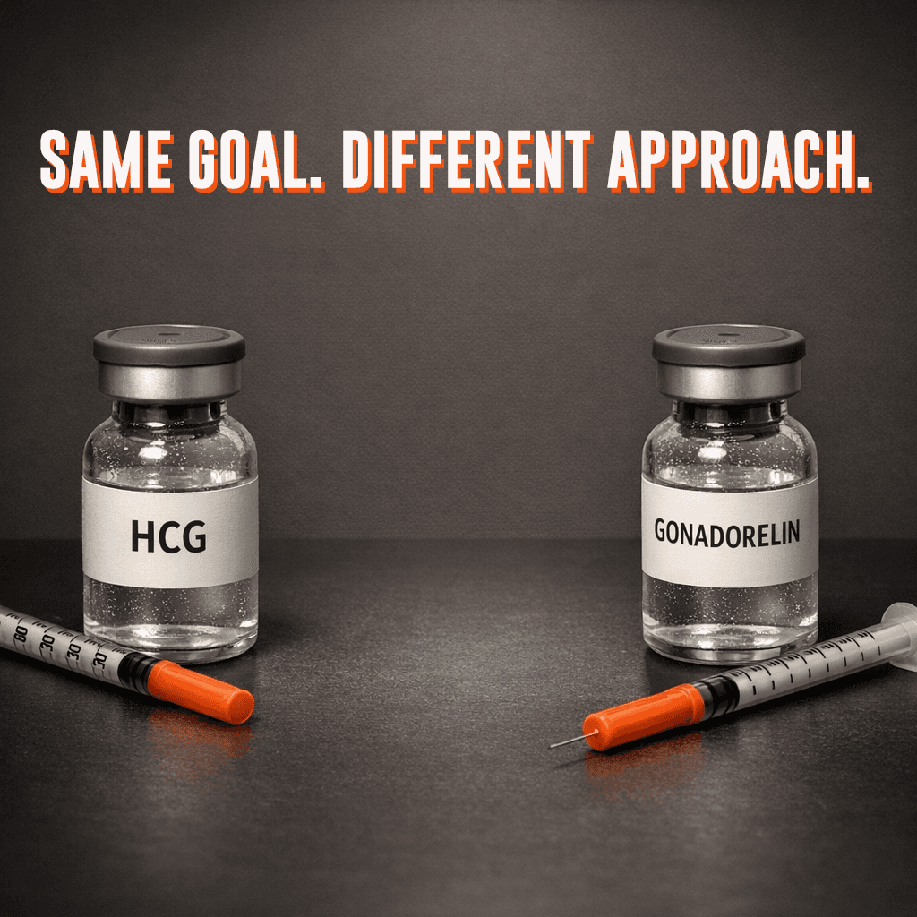 Gonadorelin vs. HCG: The Protocol Upgrade Most TRT Clinics Haven't Adopted Yet