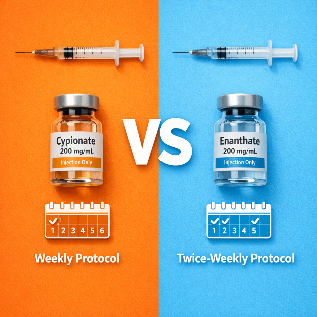 Testosterone Cypionate vs. Enanthate: The Pharmacokinetic Difference That Actually Matters