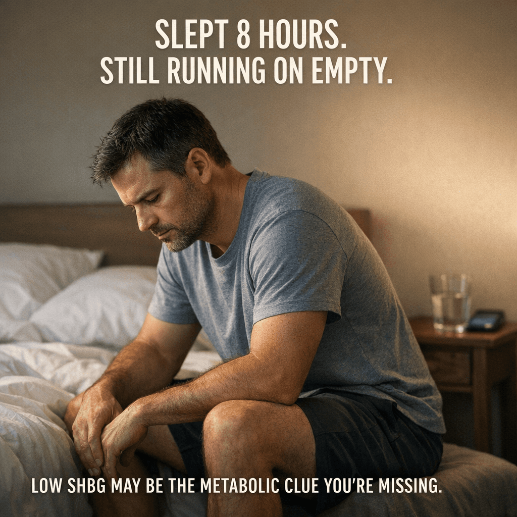 Low SHBG, High Free T, Feel Like Garbage: The Metabolic Trap No One Warns You About