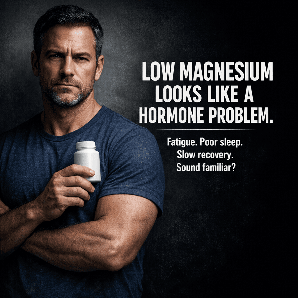 Magnesium Isn't Just for Sleep: The Form You're Taking Might Be Useless for TRT Men