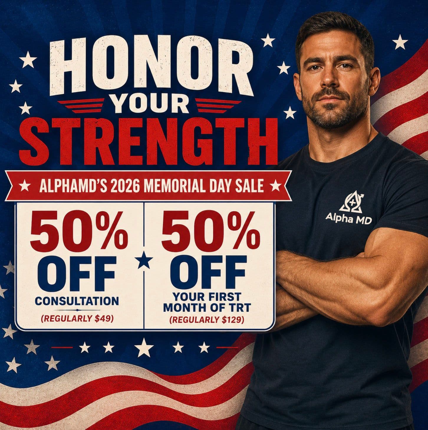 This Memorial Day, Take 50% Off and Start Feeling Like Yourself Again