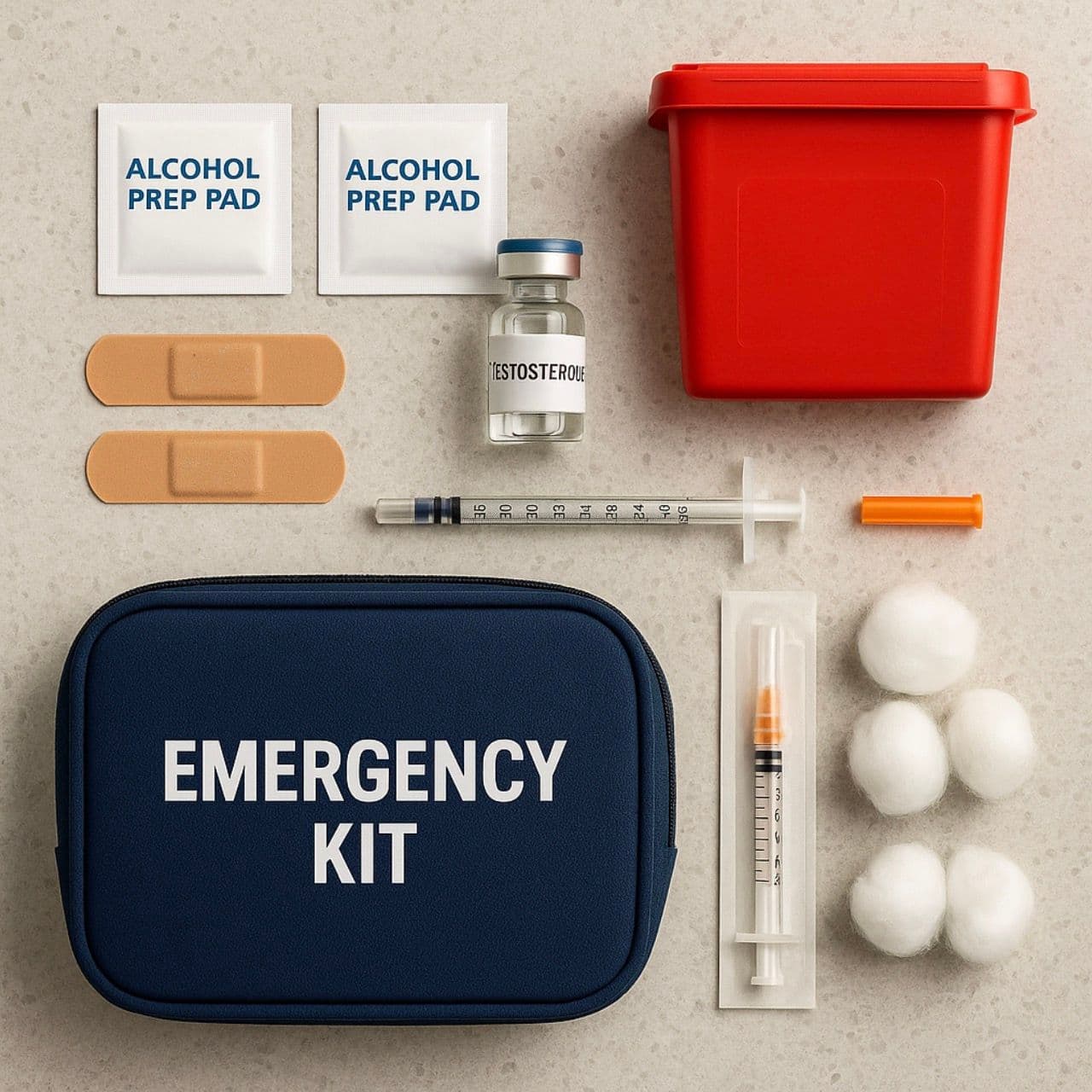 The Emergency Kit: What to Pack When Life Happens on TRT