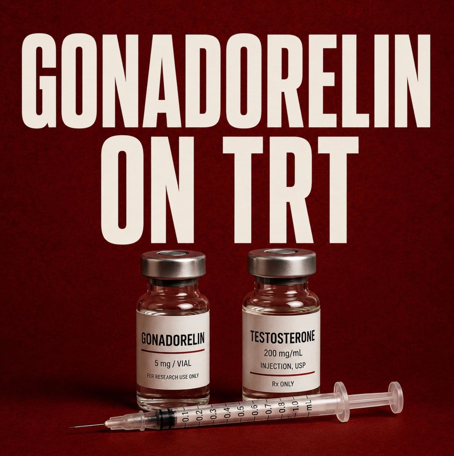 Gonadorelin on TRT: What It Actually Does to Your Testes (And What It Can't)