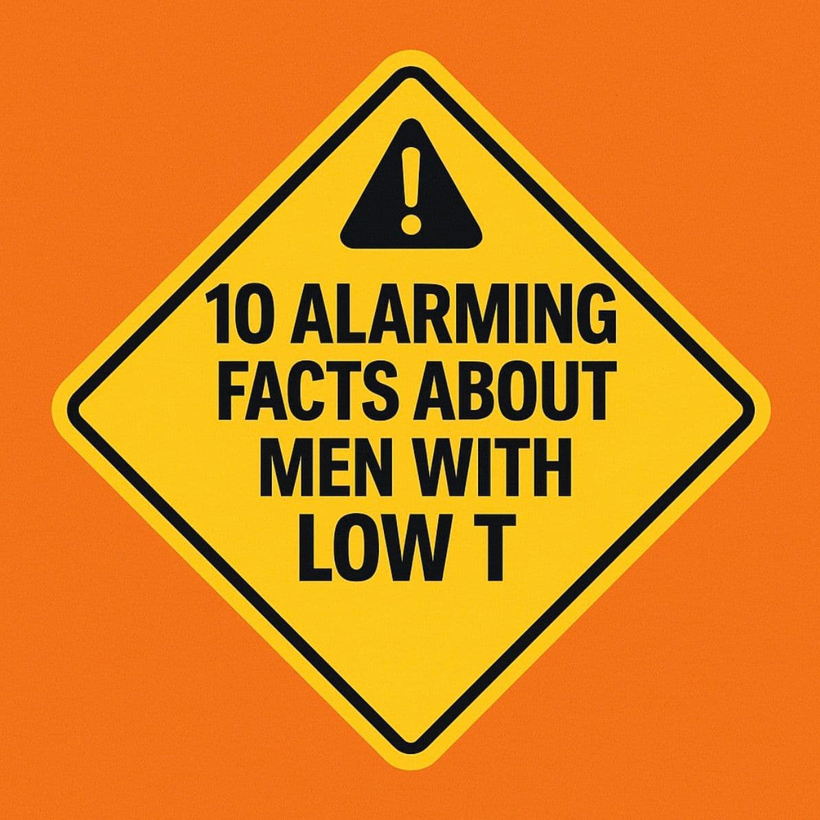 10 Alarming Facts About Men with Low Testosterone (That Might Surprise You)