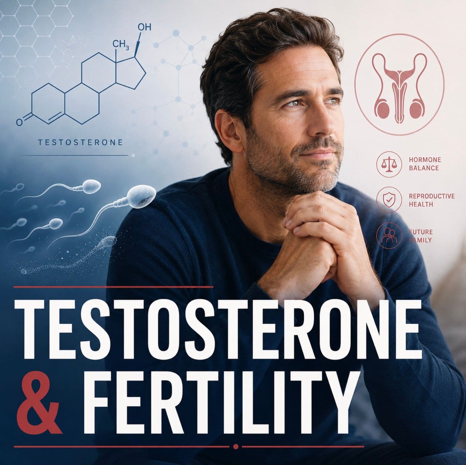 Testosterone and Male Fertility: How TRT Affects Sperm Production
