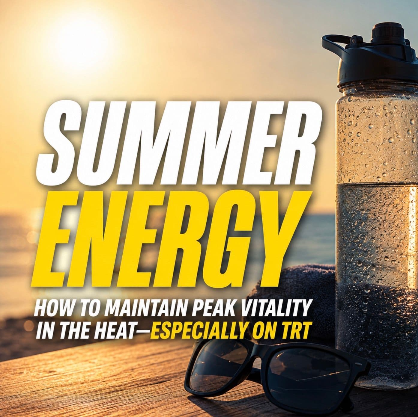 TRT in Hot Weather: Hydration, Heat Safety and Summer Energy