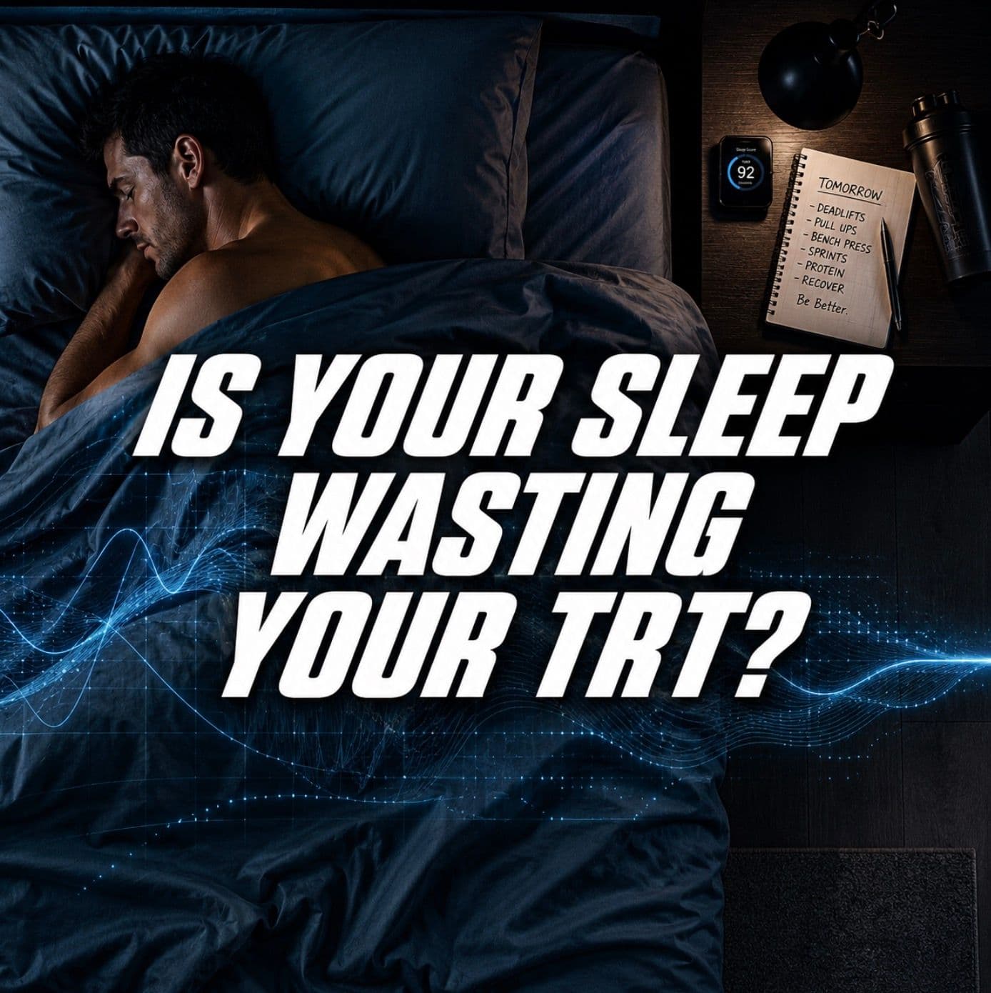 The Sleep Architecture Variable That Determines Whether Your TRT Actually Works While You're Unconscious
