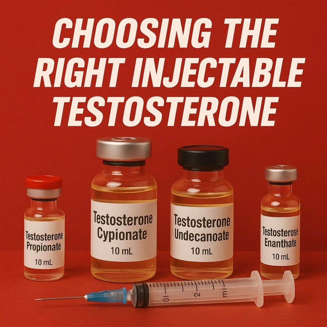 Choosing the Right Injectable Testosterone: What You Should Know