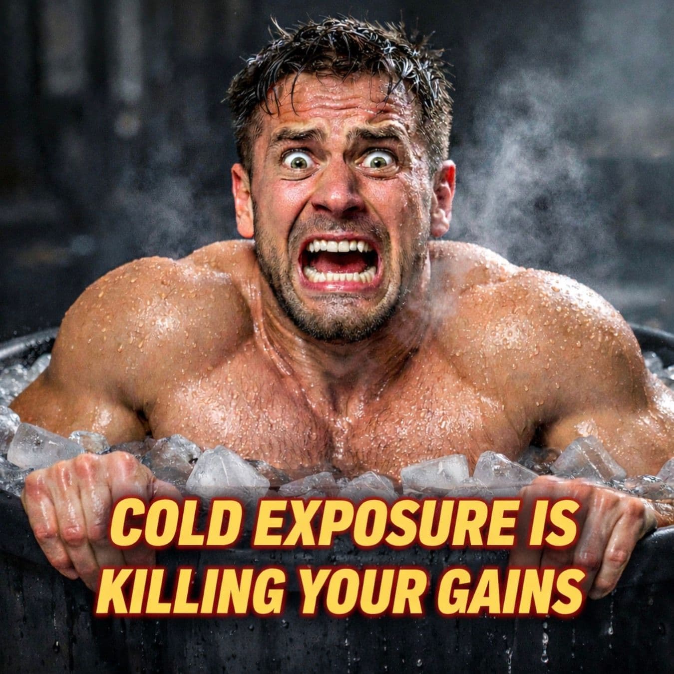 Cold Exposure Is Killing Your Gains: Why Ice Baths Post-Workout Blunt Testosterone's Anabolic Signal