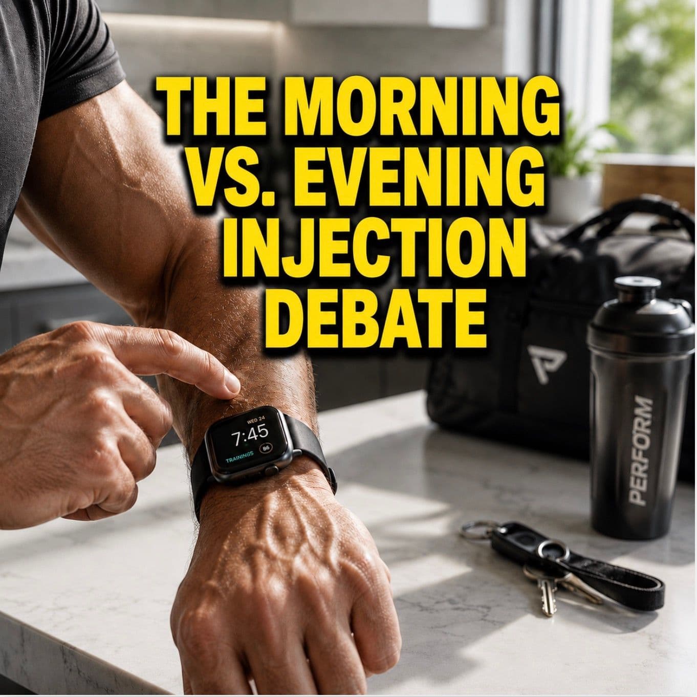 The Morning vs. Evening Injection Debate: Does Timing Your Shot Actually Change Anything?