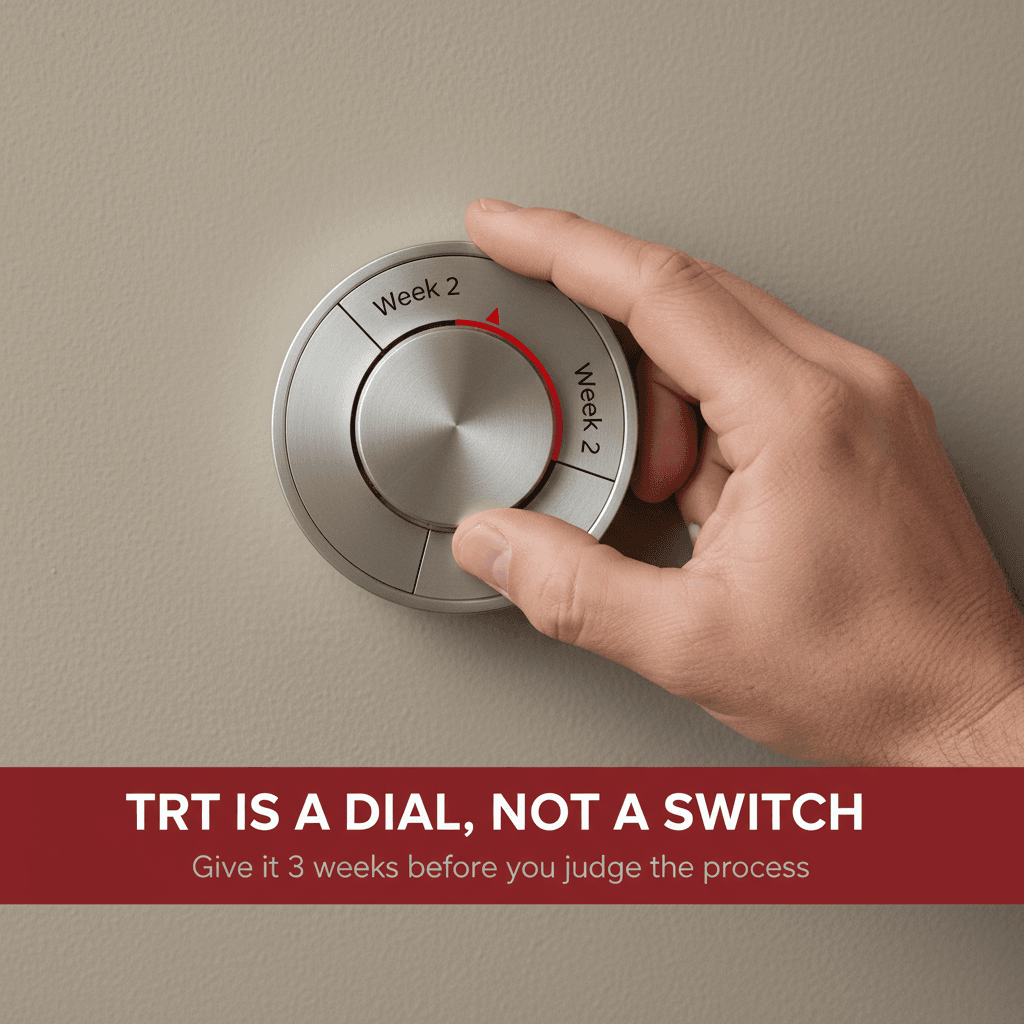 The Three-Week Rule for TRT Side Effects