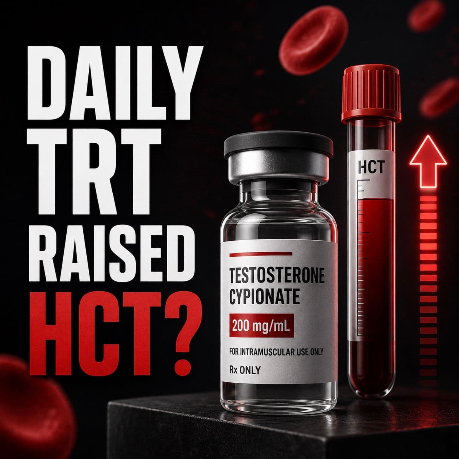 Daily TRT Injections Are Supposed to Reduce Hematocrit. Some Men Are Seeing the Opposite.