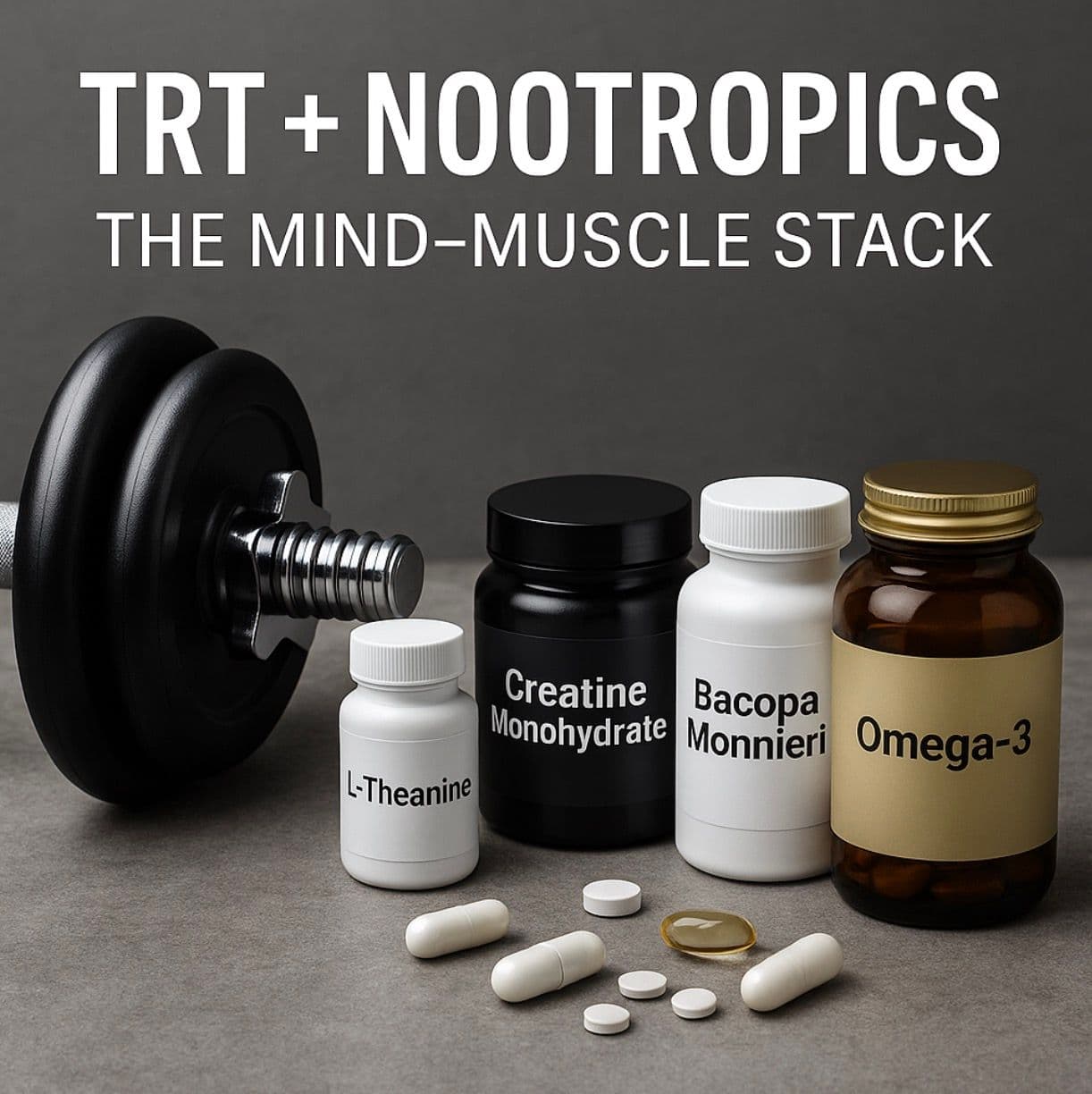 TRT + Nootropics: The Mind–Muscle Stack
