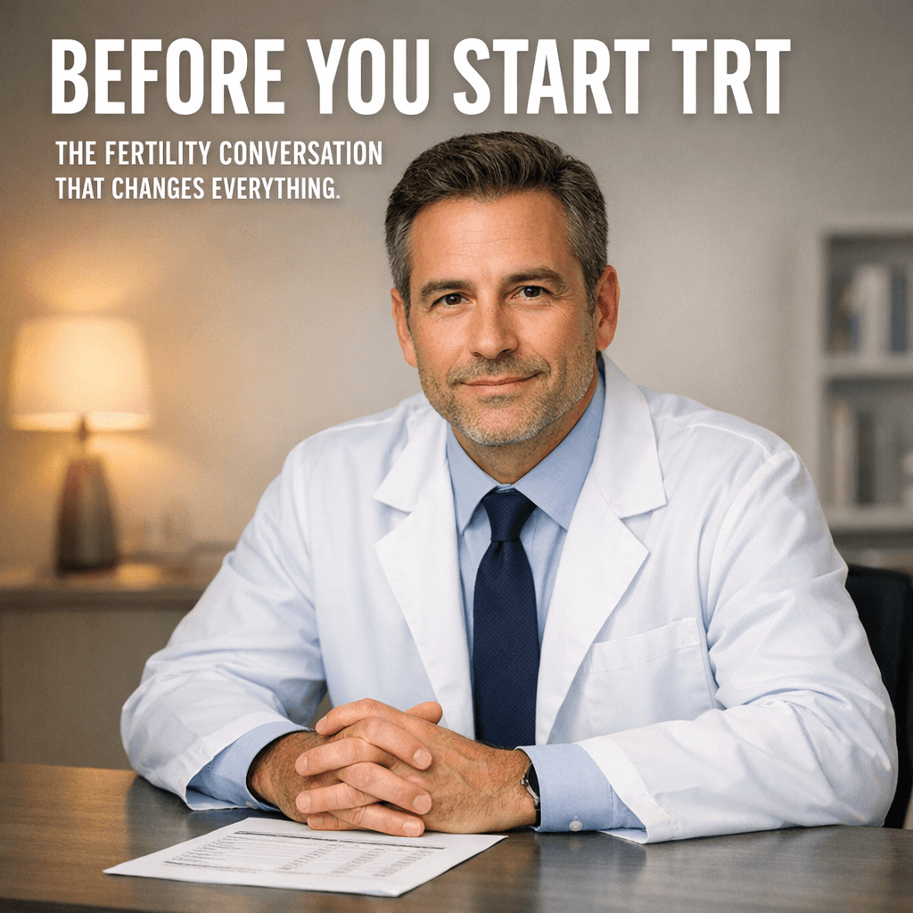 TRT and Fertility: The Conversation Most Clinics Are Still Failing to Have