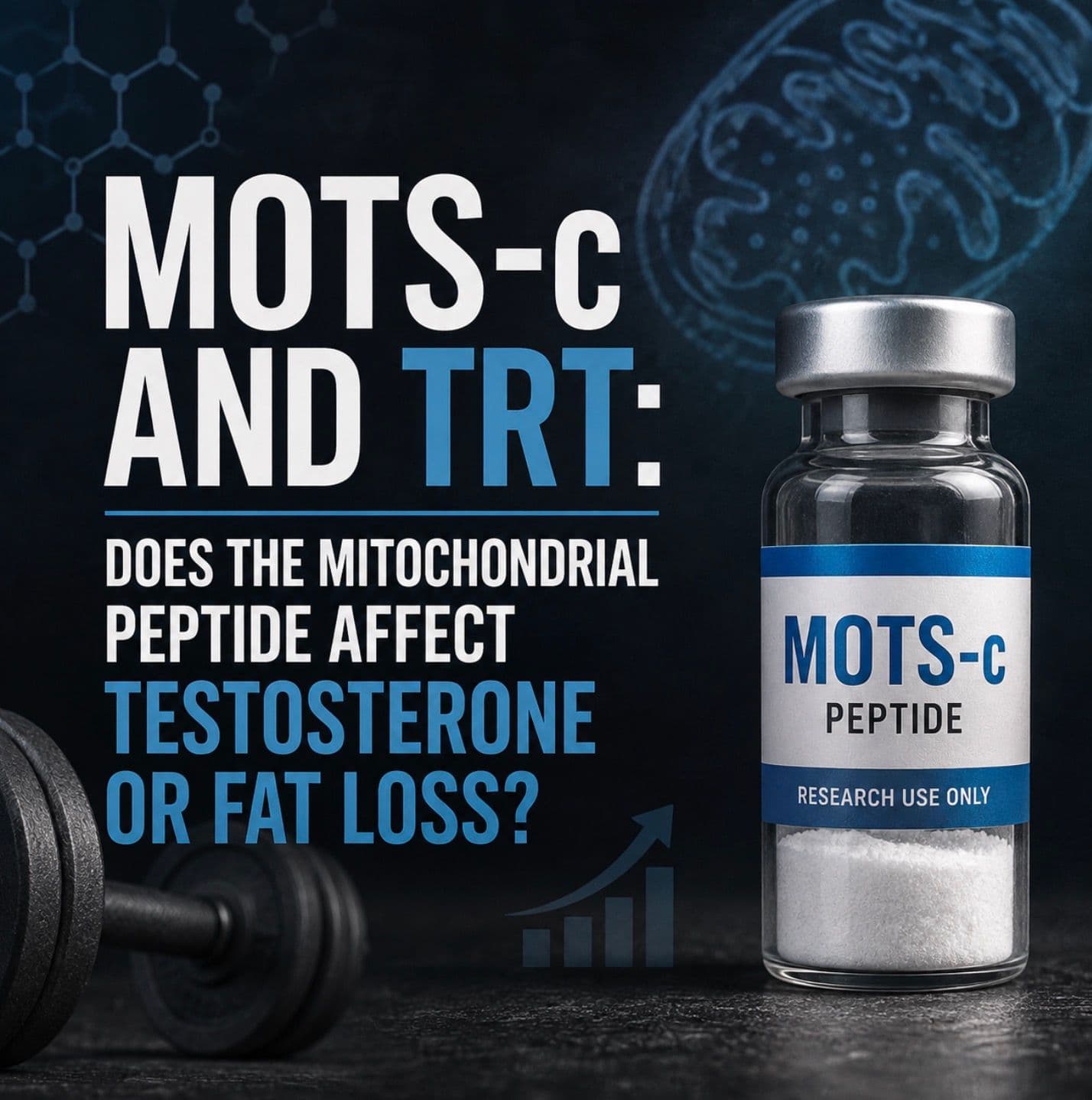 MOTS-c and TRT: Does the Mitochondrial Peptide Affect Testosterone or Fat Loss?