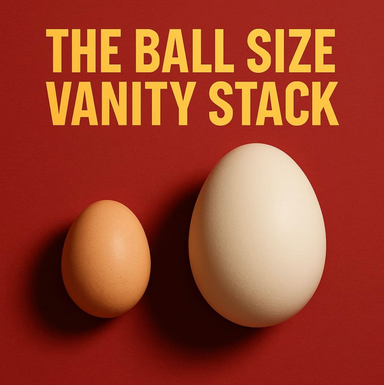 The Ball Size Vanity Stack TRT + Clomid + HCG