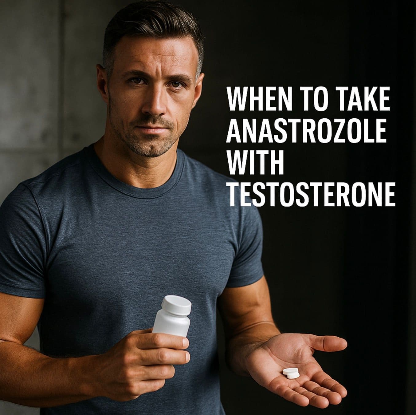 When to Take Anastrozole with Testosterone