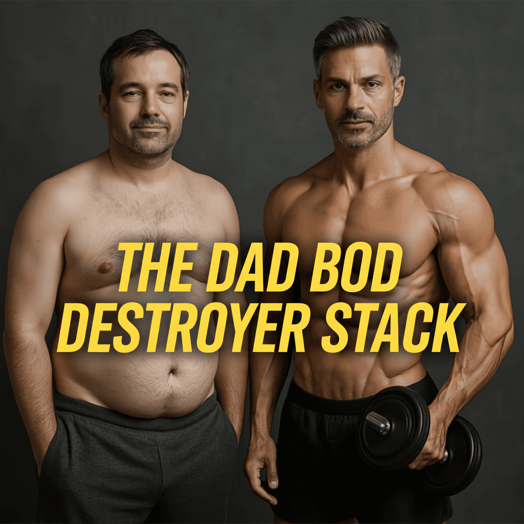 The Dad Bod Destroyer: The Exact Stack for Men Over 40