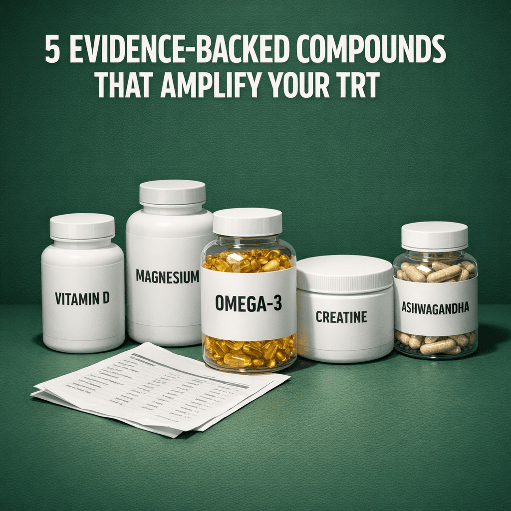 The 5 Evidence-Backed Compounds That Amplify Every Milligram of Testosterone You're Taking