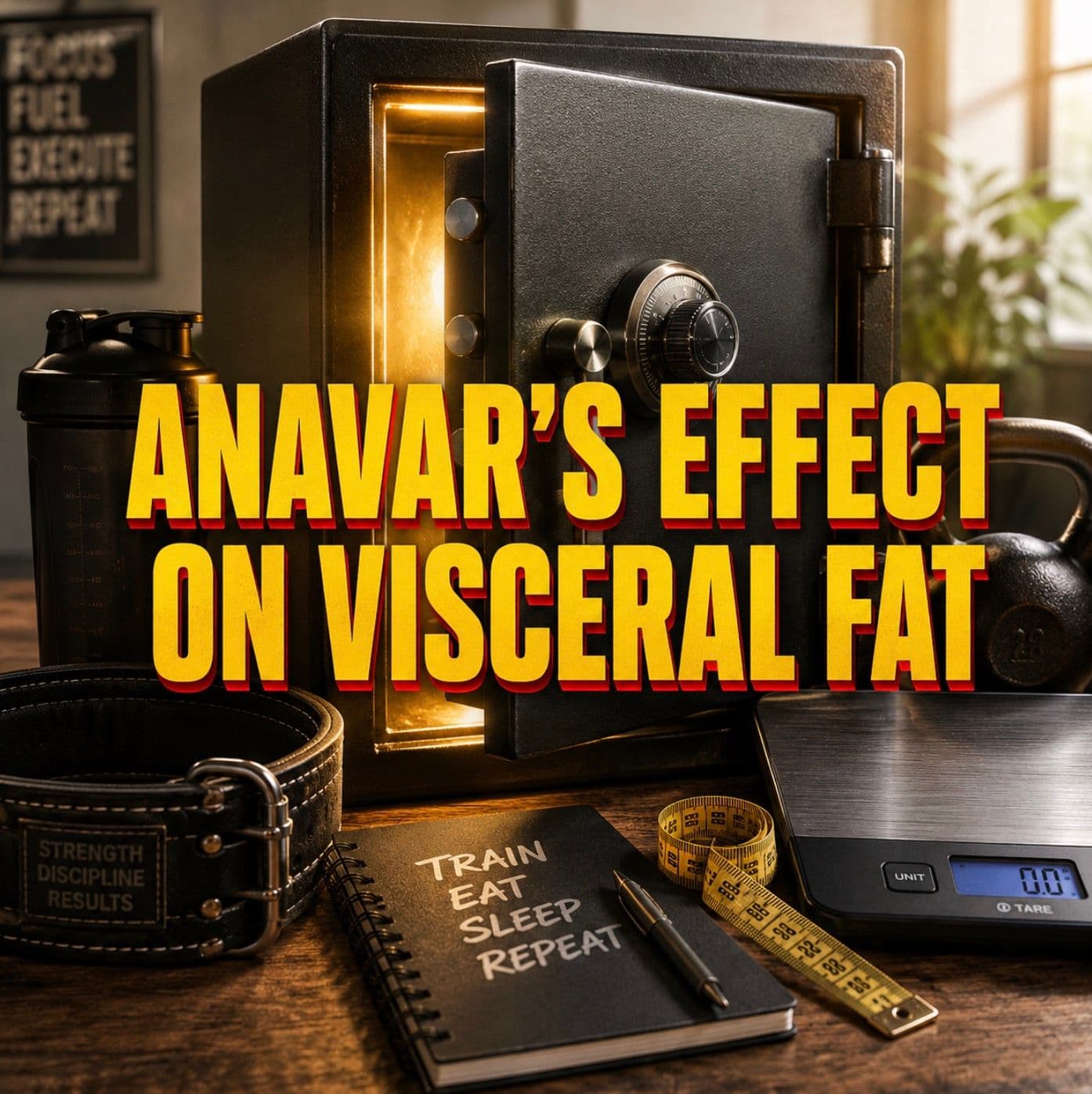 Anavar's Effect on Visceral Fat: The Body Composition Data That Has Nothing to Do With Muscle