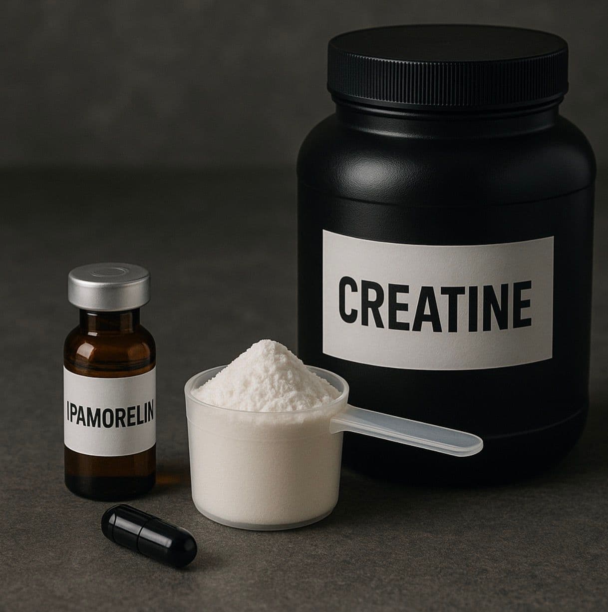 The Muscle Stack: TRT + Creatine + Ipamorelin The Muscle Stack: TRT + Creatine + Ipamorelin