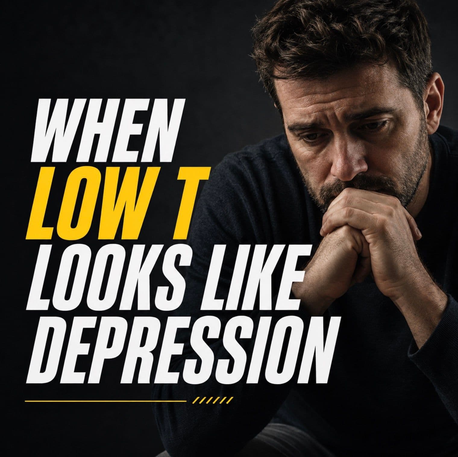 He Tried Antidepressants for 3 Years. TRT Fixed His Depression in 3 Weeks. Here's the Science Behind Why.