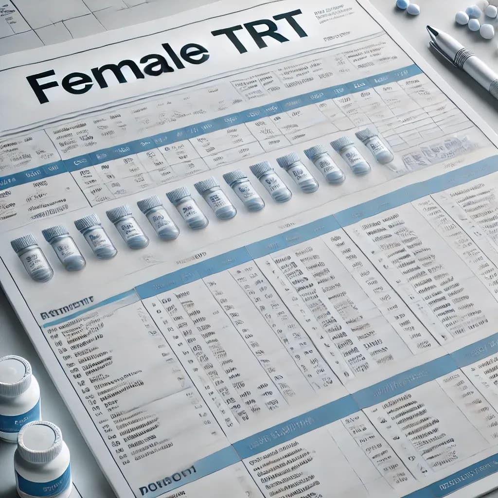 Trt Conversion Chart Female Testosterone Replacement Therapy (TRT) - Online Prescription ...